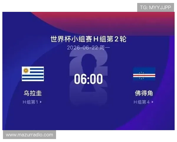 乌拉圭对佛得角比赛大小球走势演变及赛场表现预测指南